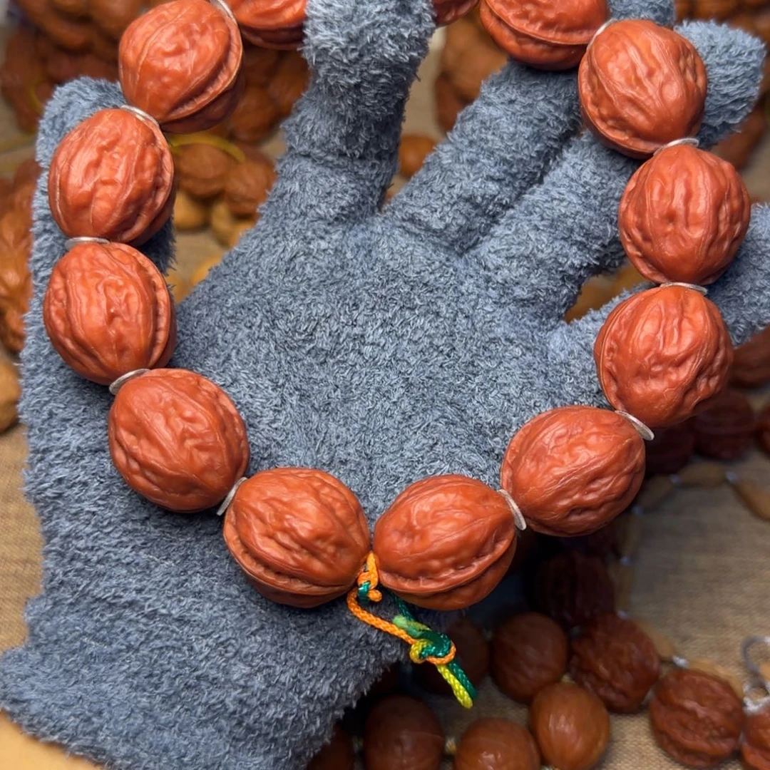 遛***驴吊坠文玩核桃大红枣