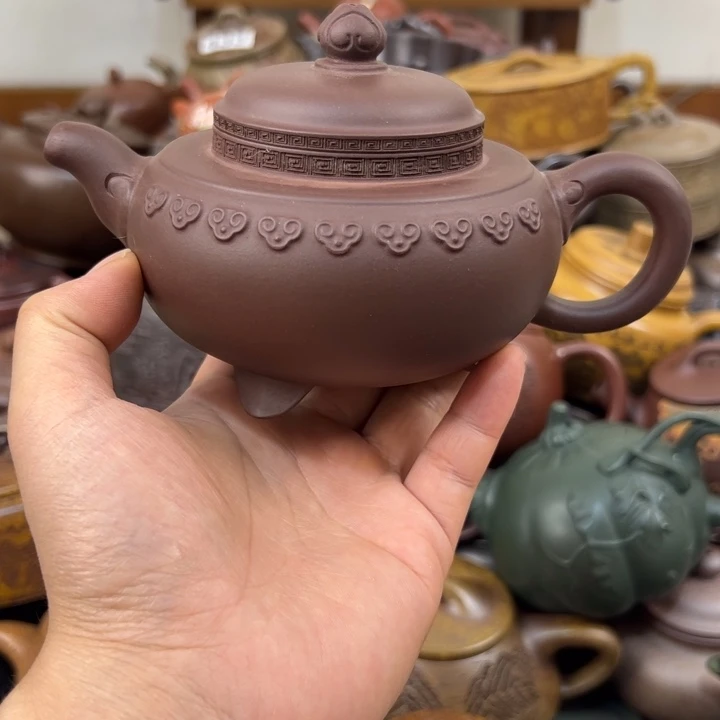 茶壶紫砂紫砂壶微瑕疵