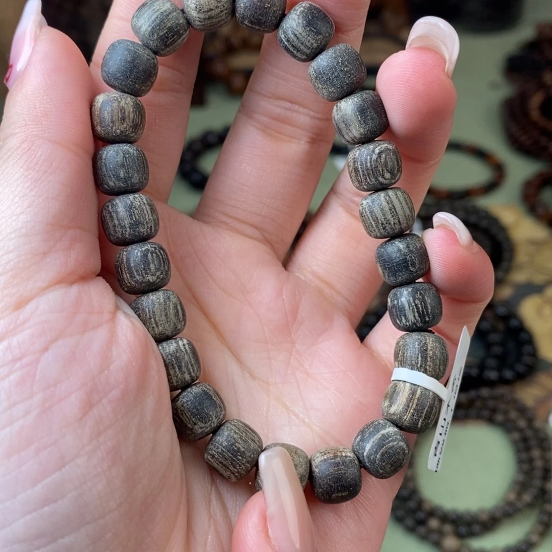 贡木手串/手链89墨绿486