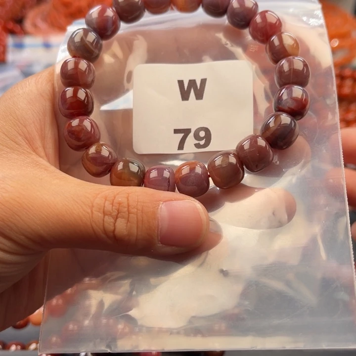 南红玛瑙未镶嵌多样性发货默认微瑕称重10mm