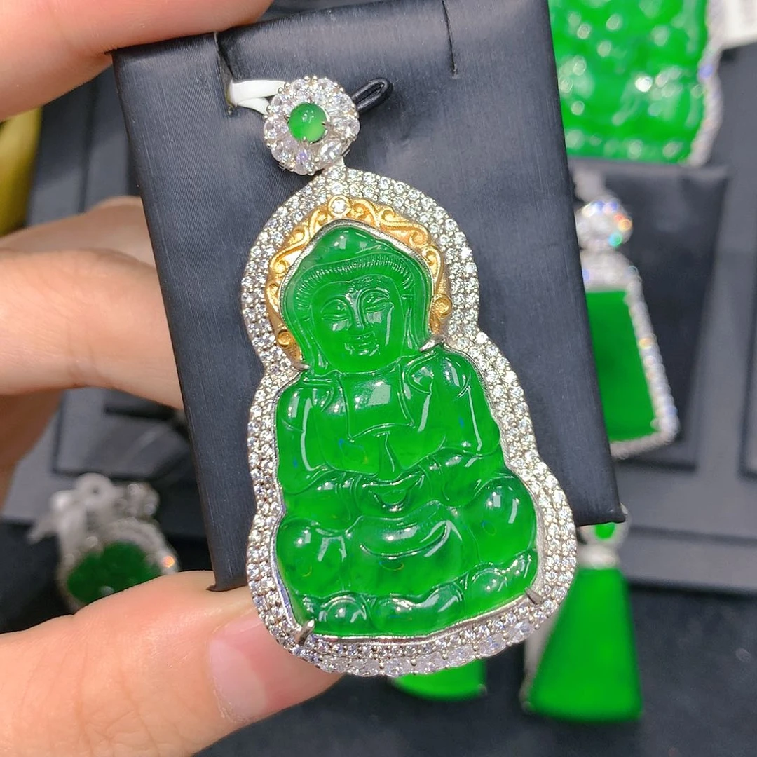 颈饰未镶嵌翡翠元气