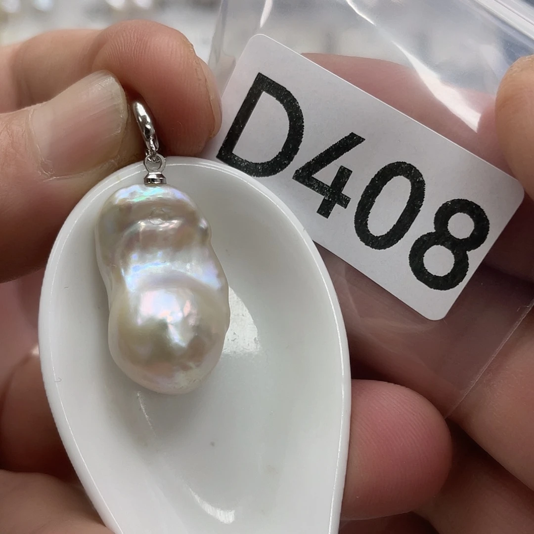 淡水珍珠颈饰银S925镶嵌