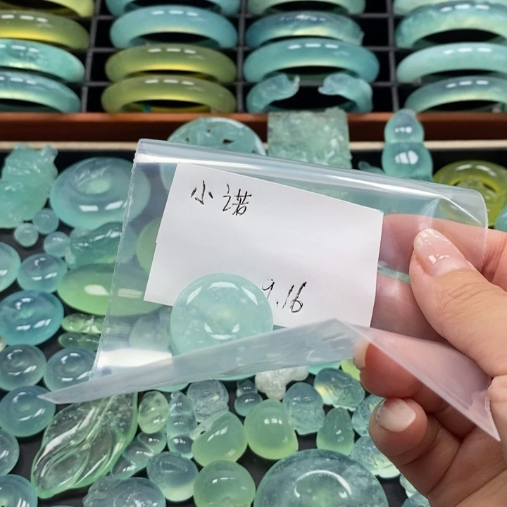 未镶嵌蛇纹石玉手镯小*