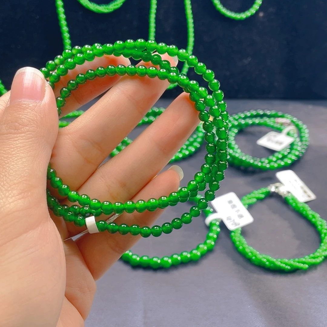 翡翠未镶嵌颈饰卡4