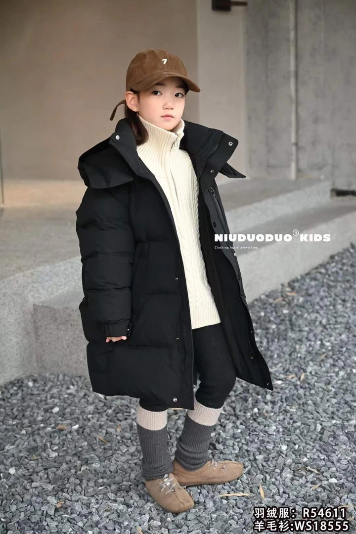 《昊妈家》冬季加厚蓬松潮流羽绒服54611