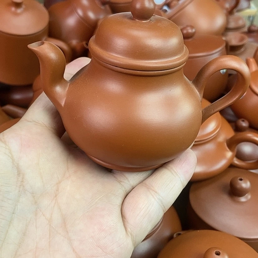 【闪购商品】茶壶朱泥110cc000000000000000