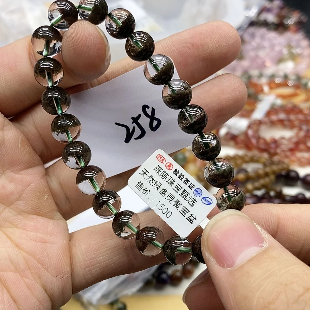 水晶手串未镶嵌天然