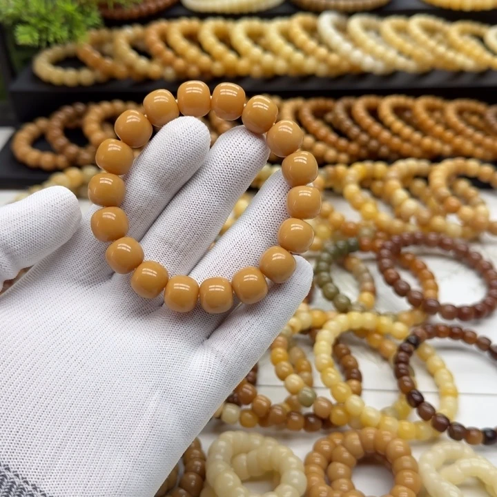 菩提根/象牙果手串12*13精工 11年