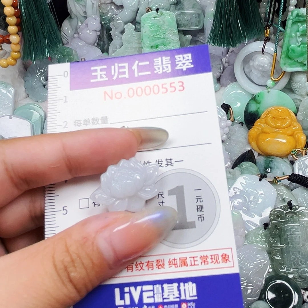 翡翠未镶嵌吊坠(不含链)111