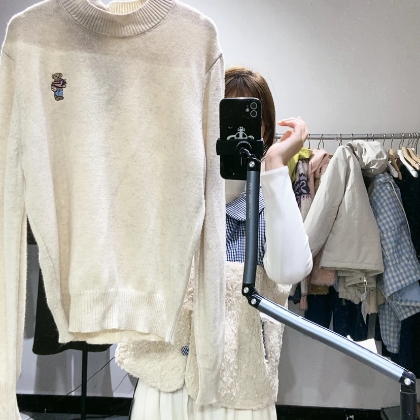 【闪购商品】米色套头