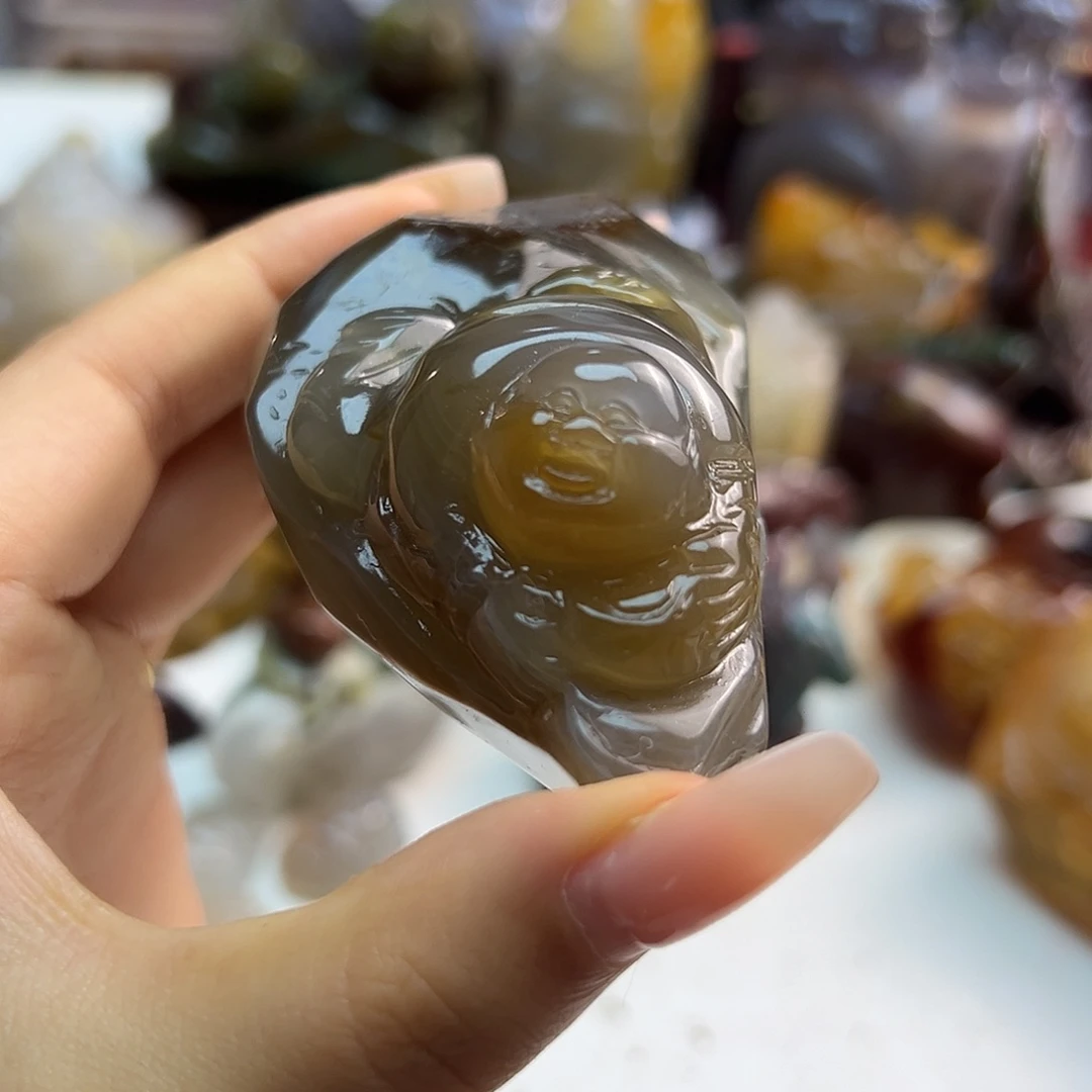玛瑙/玉髓未镶嵌项链