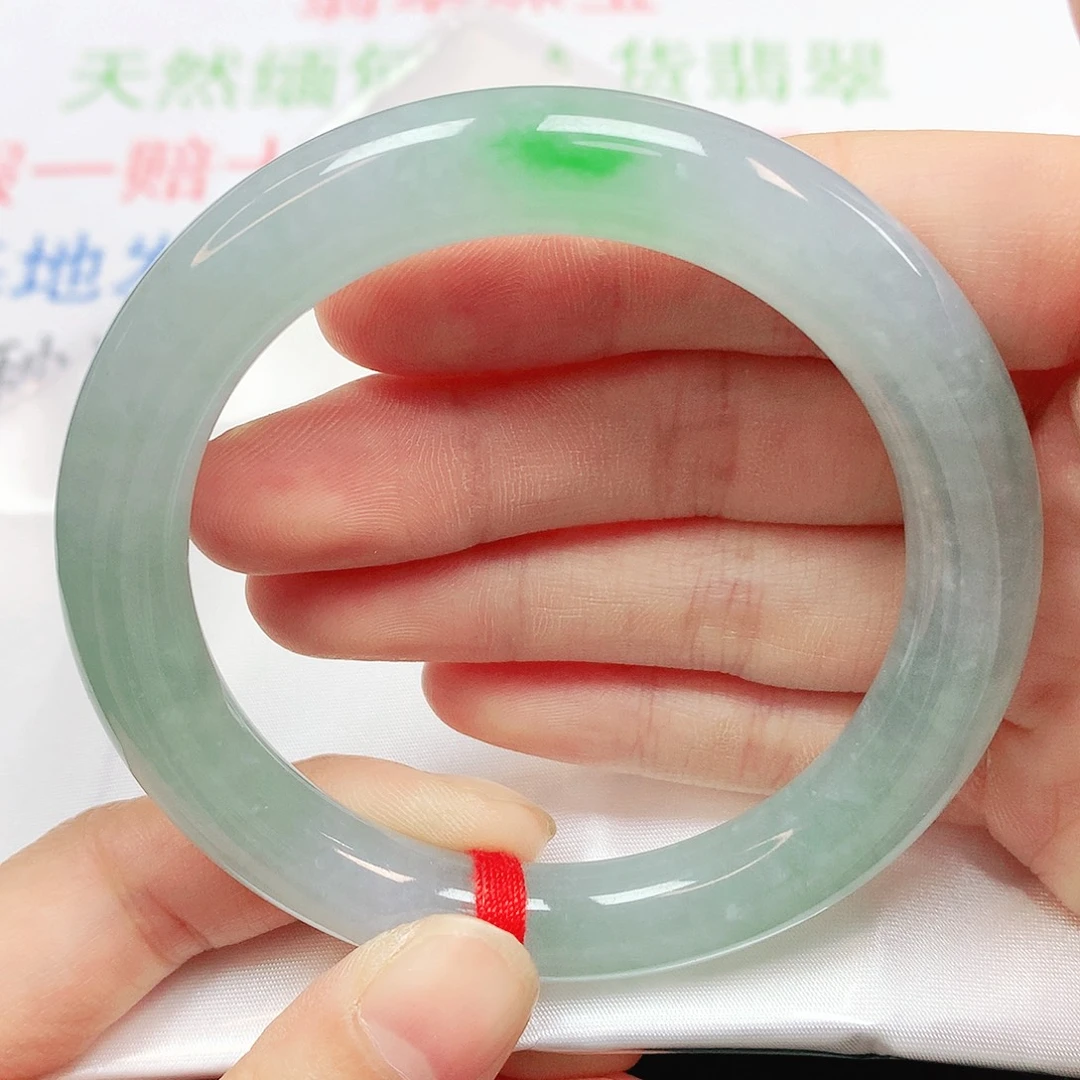 未镶嵌手镯翡翠翡翠手镯56圆