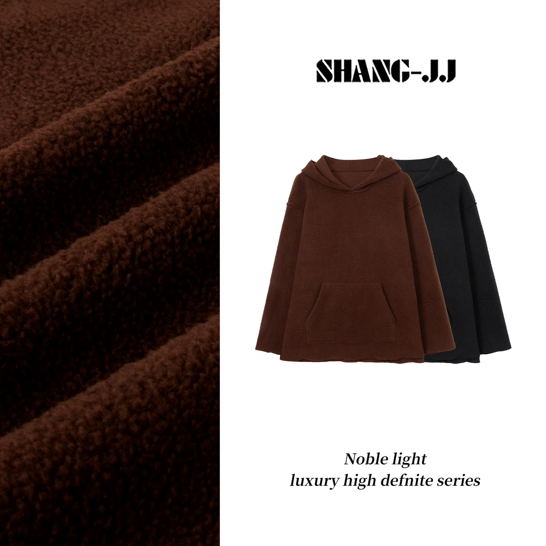 SHANG-JJ【高街卫衣】24秋冬新品重磅棉高定舒适上衣q132946p