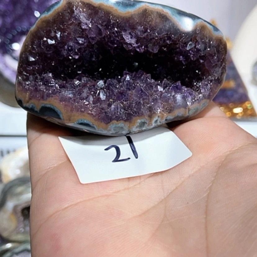 【闪购商品】8888未镶嵌紫晶水晶未镶嵌88