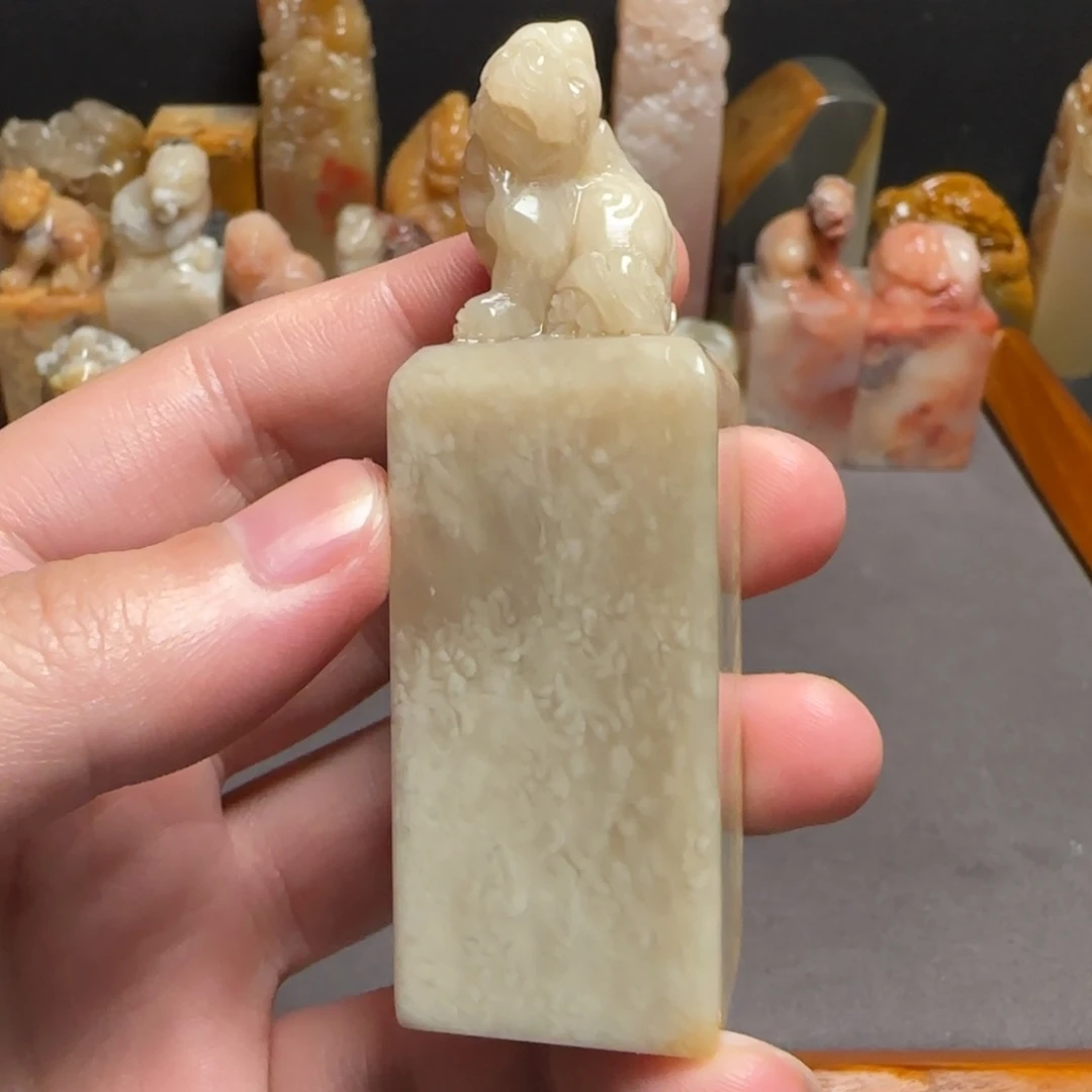 巴林石印石鱼籽冻2.5×7.8