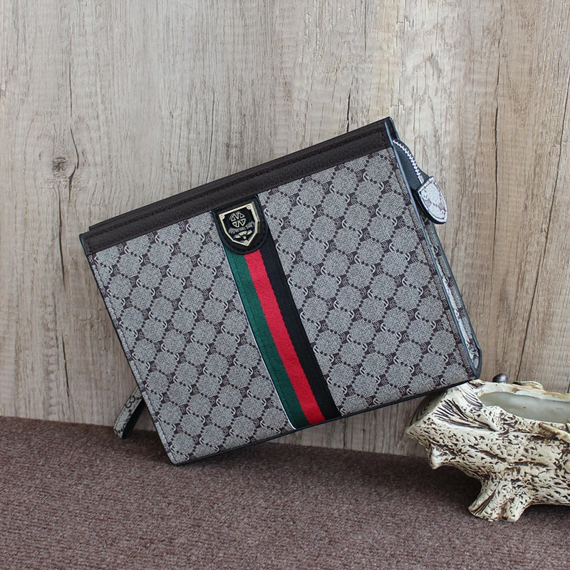 手包男手拿包商务休闲大容量手拎包男士时尚潮流夹包男手抓包手提