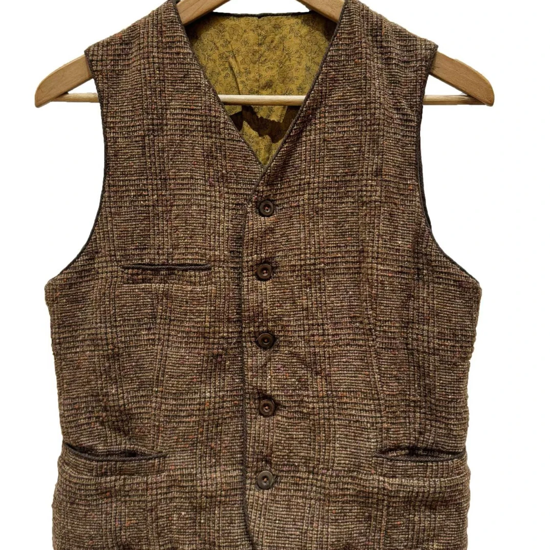 7阁小府～左岸迷香原创秋冬马甲25FW6014