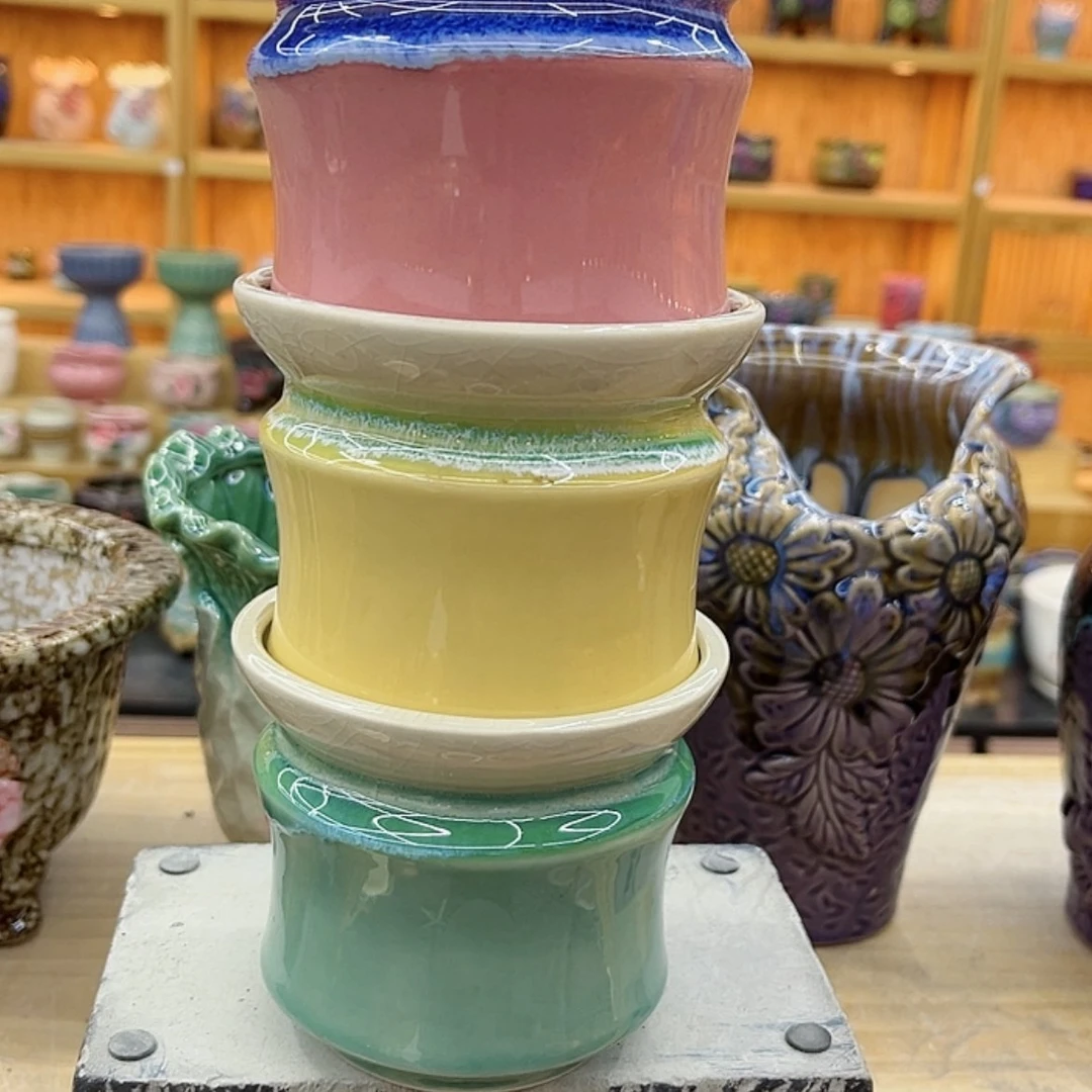 【闪购商品】陶瓷花盆