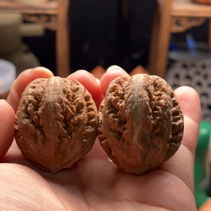 文玩核桃把件楸大胖69