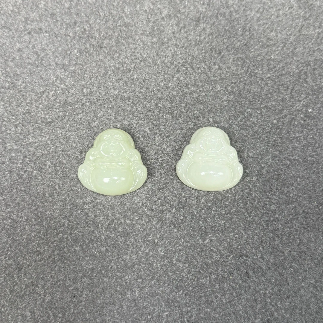 天然和田玉佛公吊坠手工双面雕刻时尚精美百搭多样性发货拍一发一