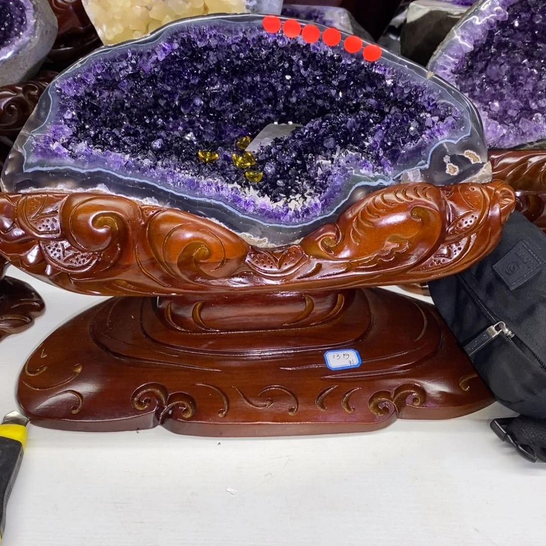 未镶嵌紫晶大型摆件（非配饰）小潘