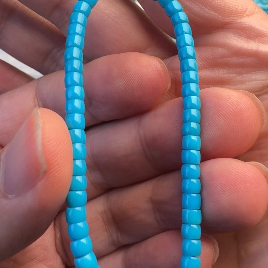 绿松石未镶嵌珠宝奇石4mm