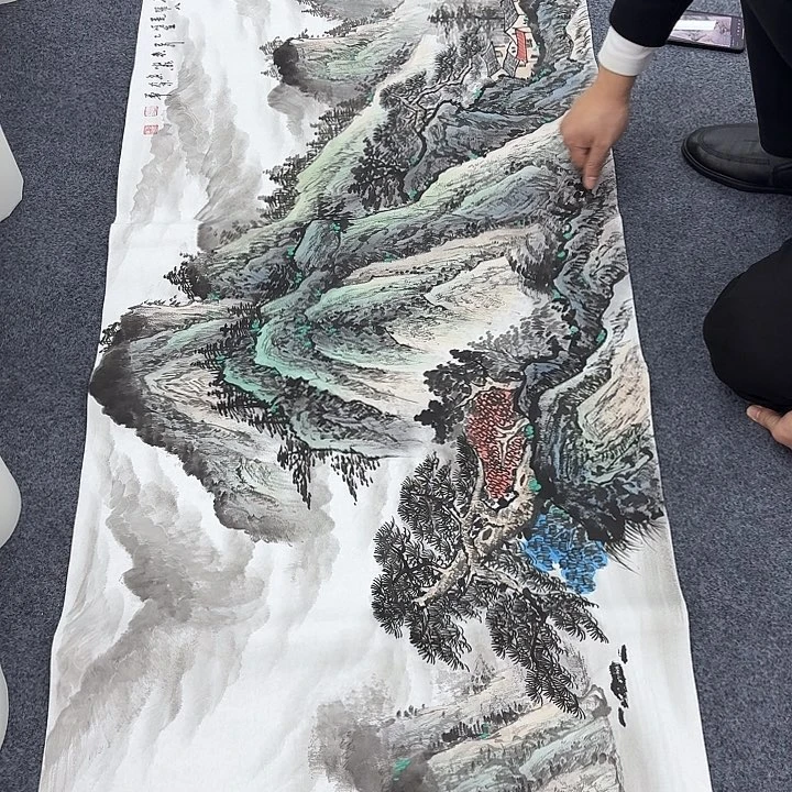 国画纯手绘国画作品