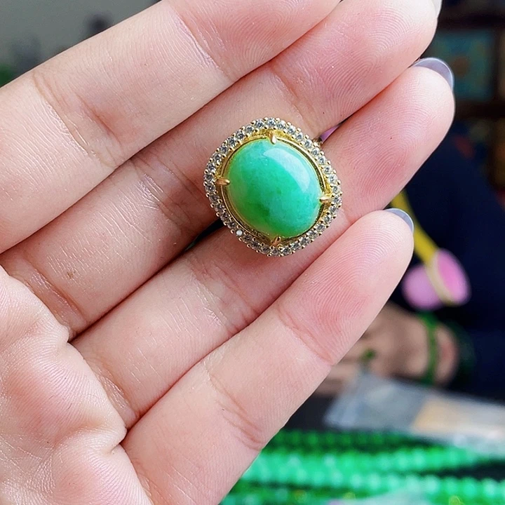 翡翠银S925镶嵌颈饰多样性