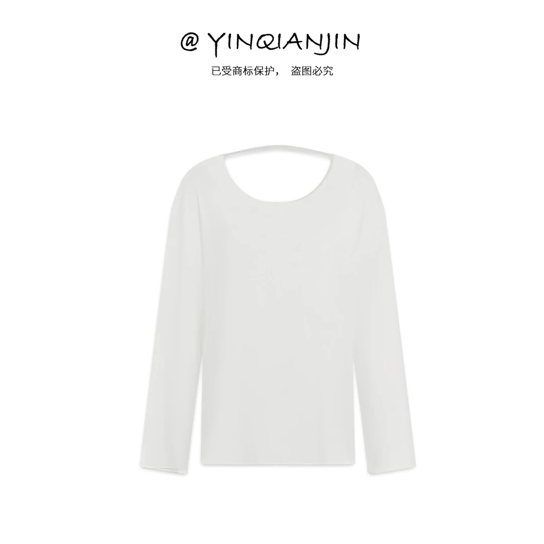 尹千金J【软绵纸片人】90莱赛尔体感像皮肤衣一样会呼吸罩衫S256183