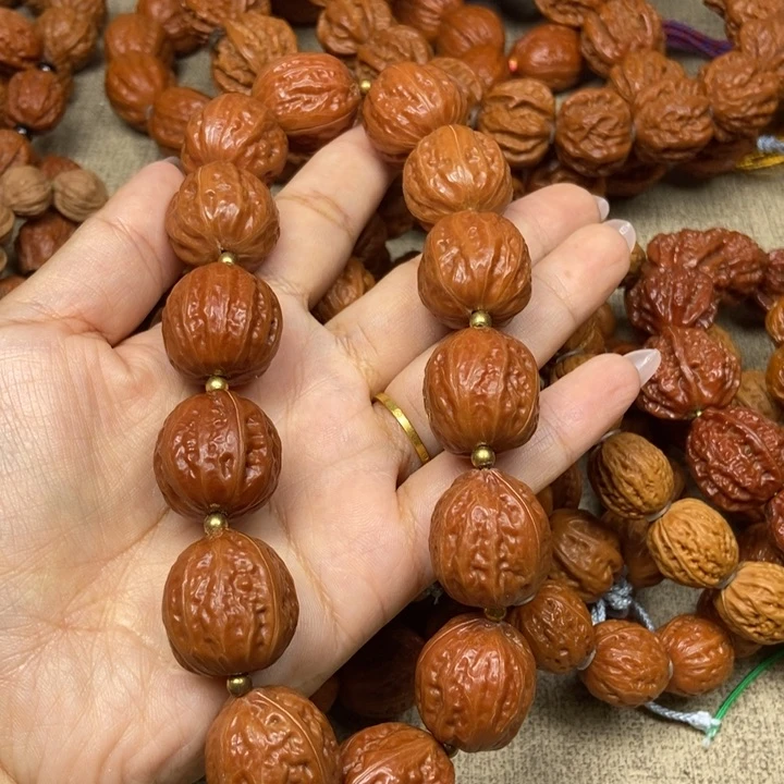 文玩核桃吊坠钱袋子手串文玩核桃