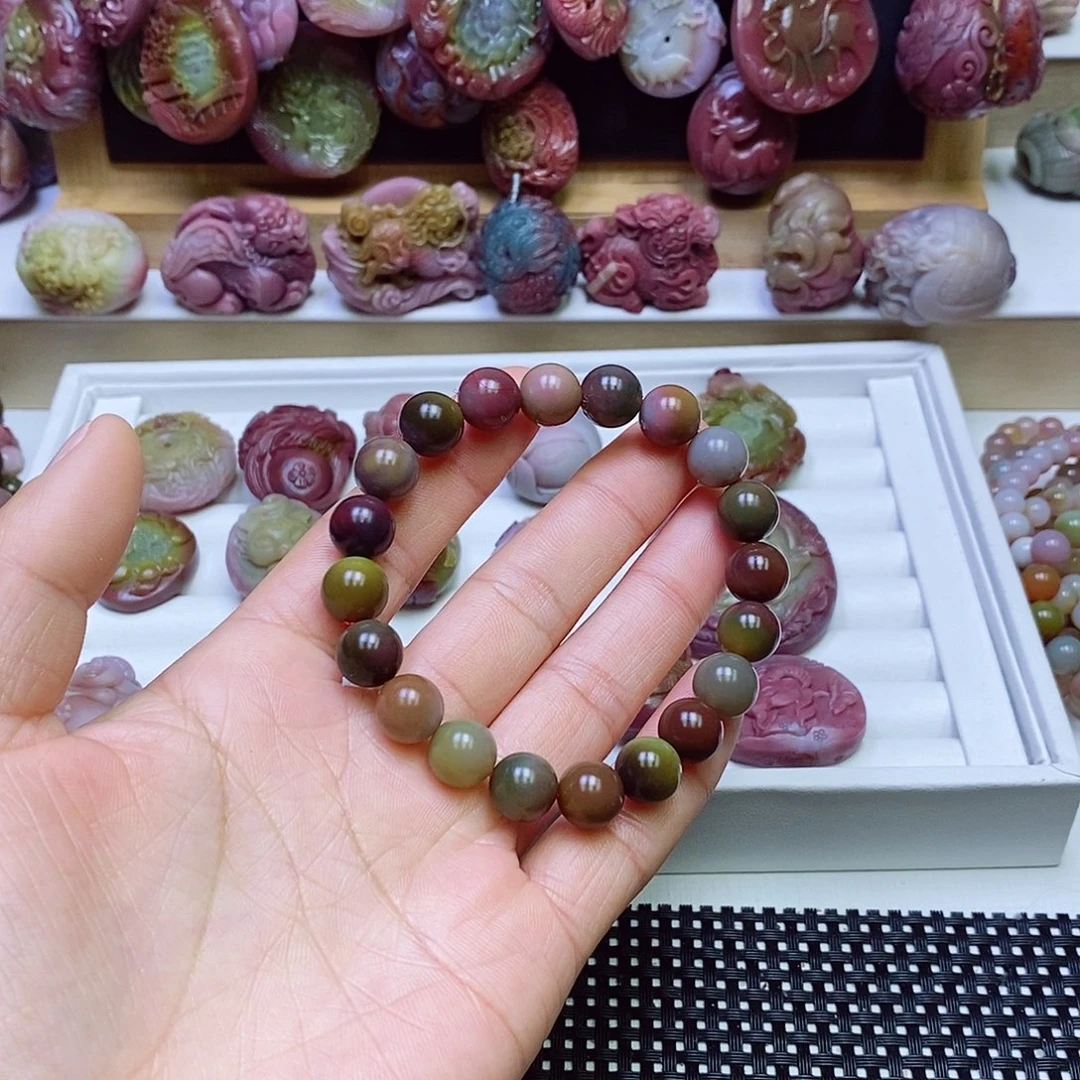 玛瑙/玉髓盐源玛瑙手串未镶嵌