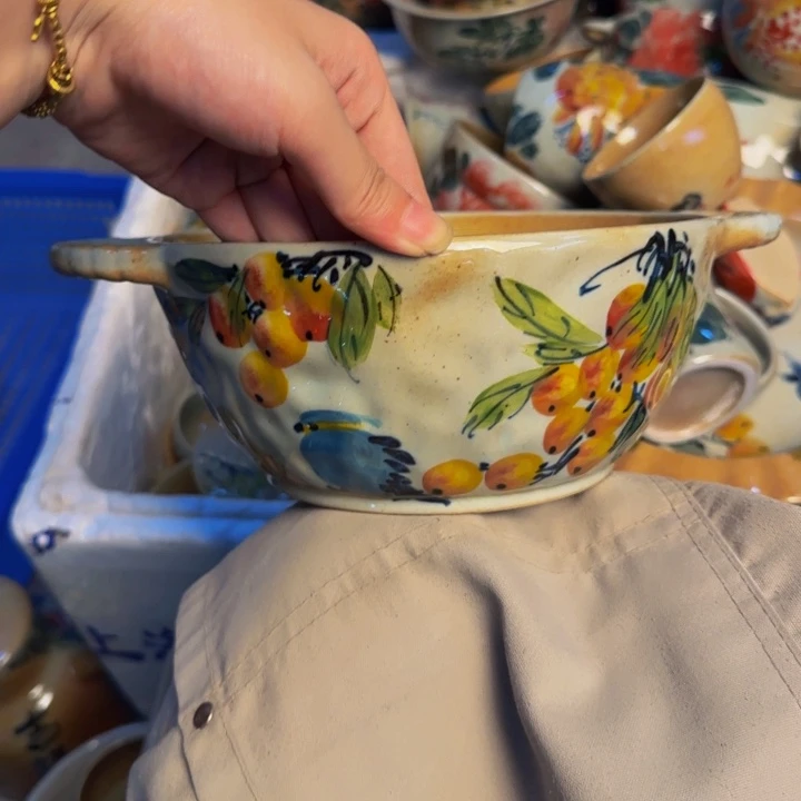 瓷片景德镇陶瓷手工手绘