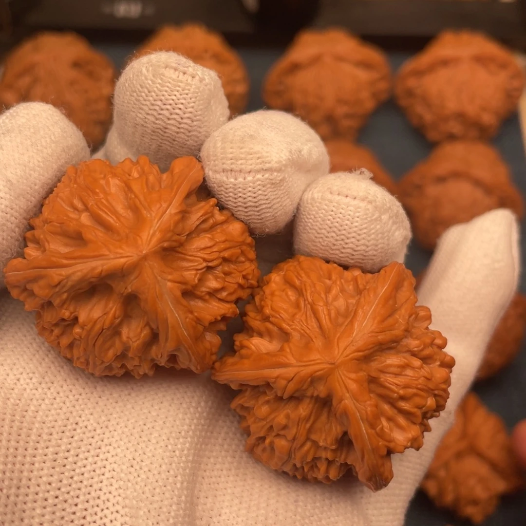 文玩核桃把件38全品玉龙球奔