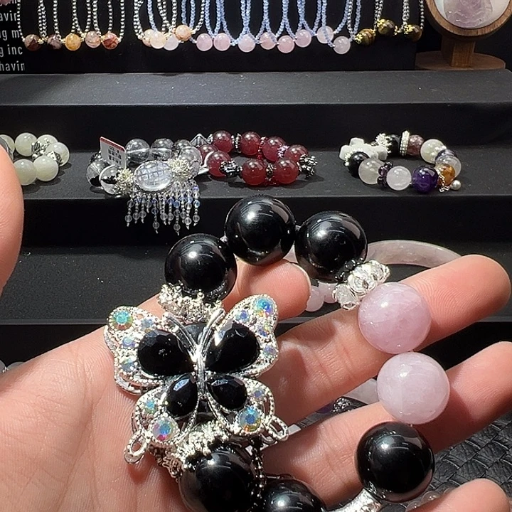 水晶手链未镶嵌?***苑水晶手链