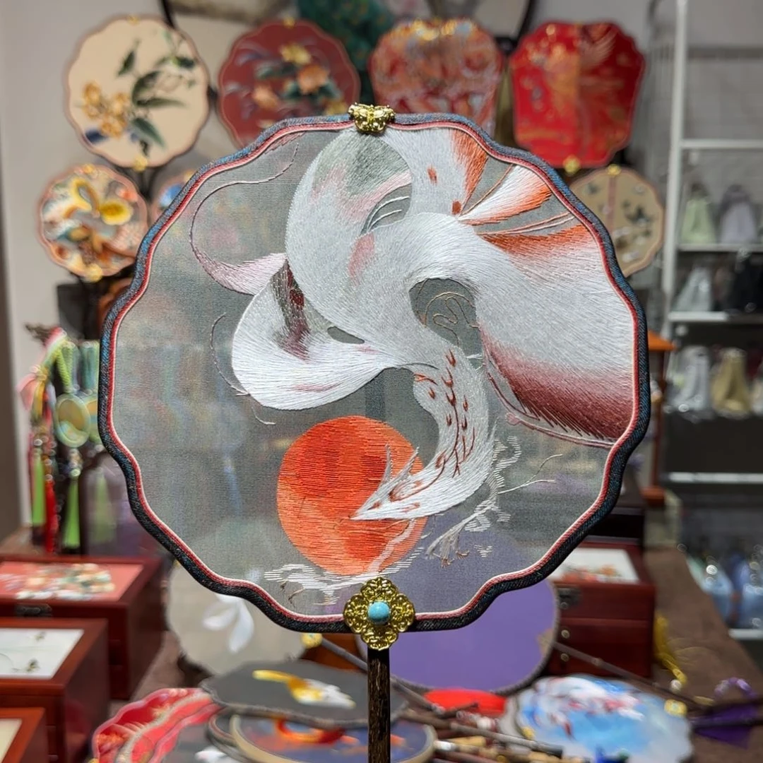 刺绣I**n纯手工苏绣双面绣