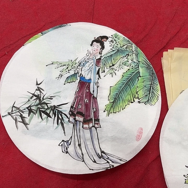 国画花鸟的翅膀是由一