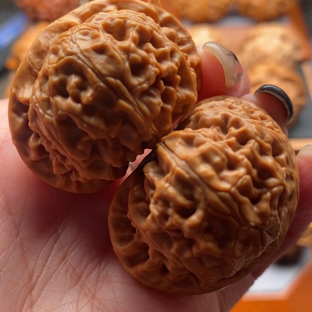 把件文玩核桃41尺寸宫灯狮子头