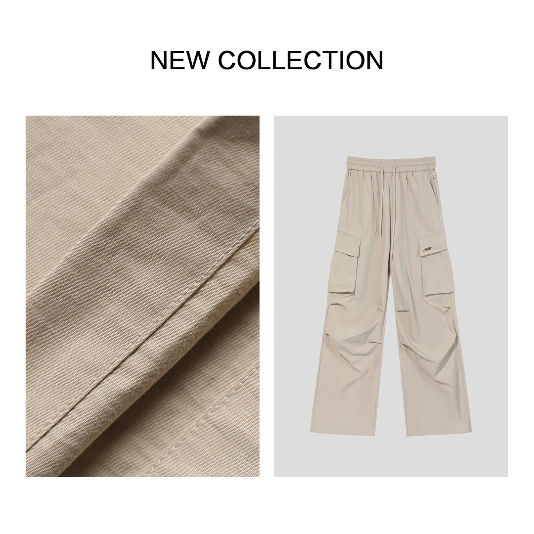 【艾美专属】K5F36012B 休闲舒适女士显瘦工装裤