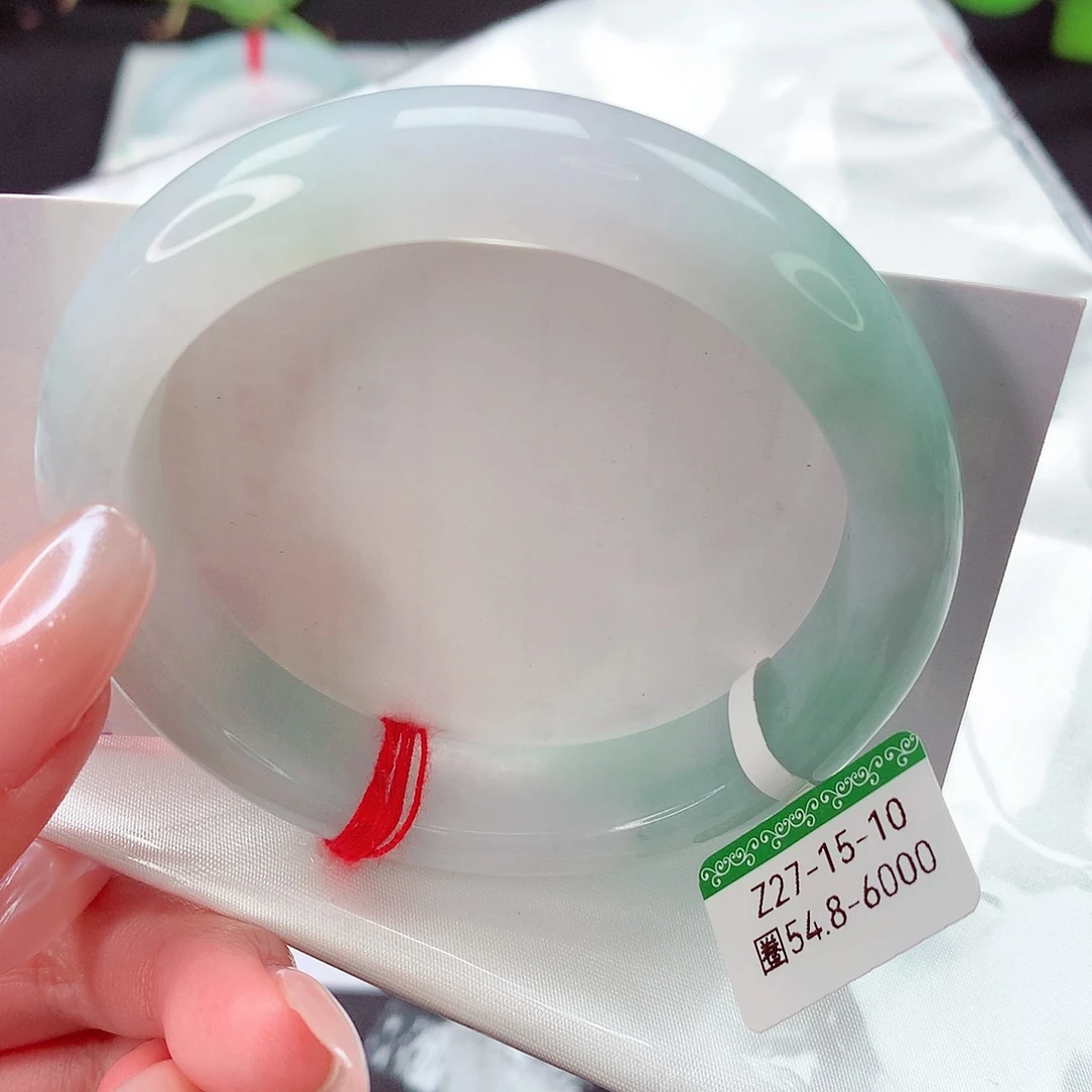 翡翠未镶嵌手镯缅甸天然a货翡翠手镯