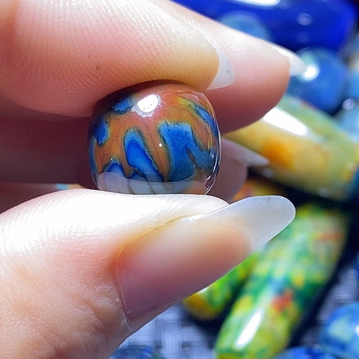 原***林未镶嵌颈饰玛瑙/玉髓