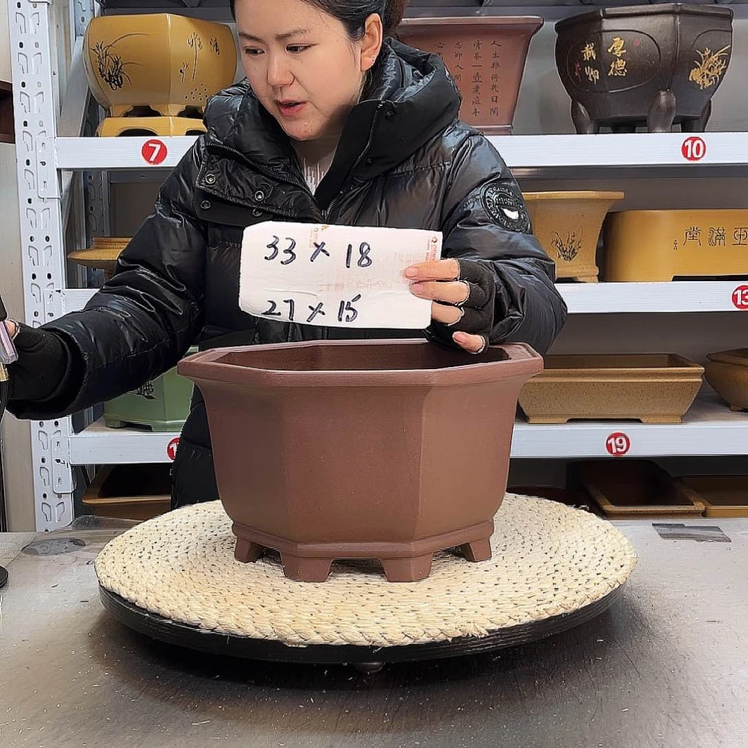 紫砂花盆紫砂花盆