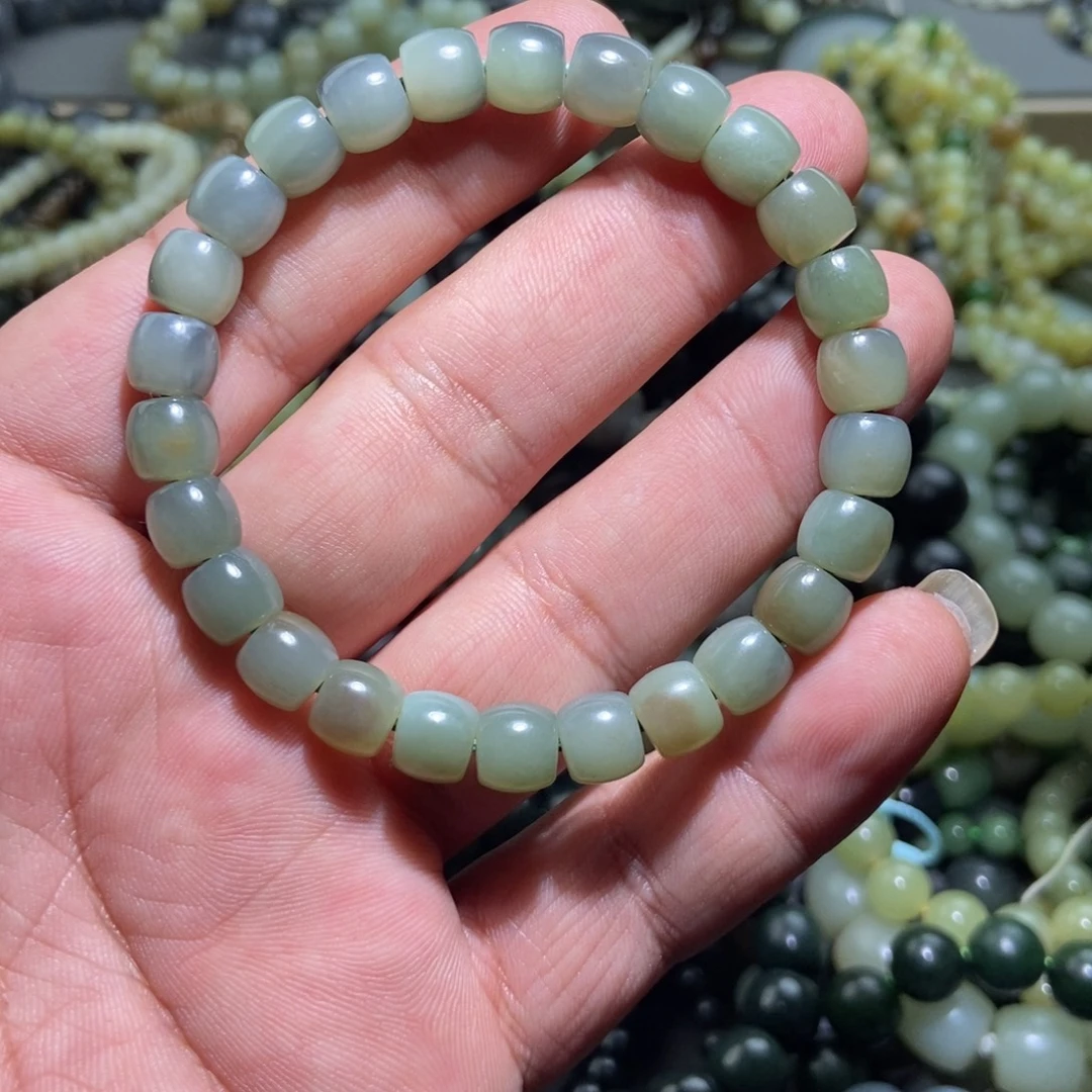 和田玉（糖玉）未镶嵌手链