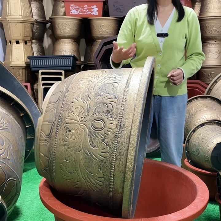 洞***杨圆盆古铜一米五个