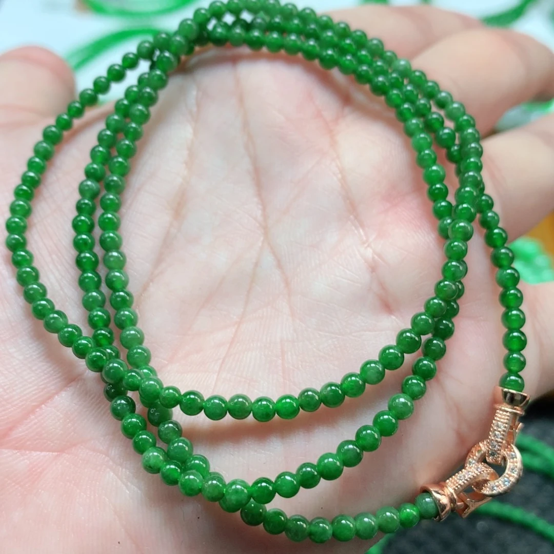 未镶嵌手链翡翠翡翠