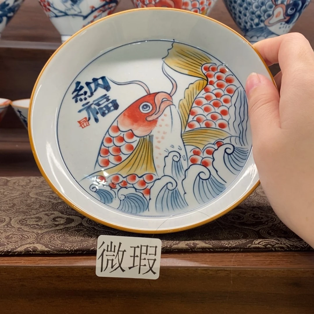 釉下彩手工绘制手工绘制