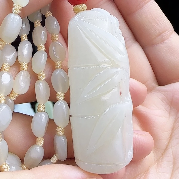 和田玉挂件未镶嵌定制发货