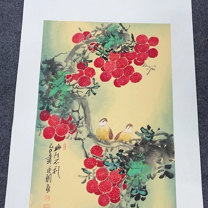 国画纯手绘国画作品