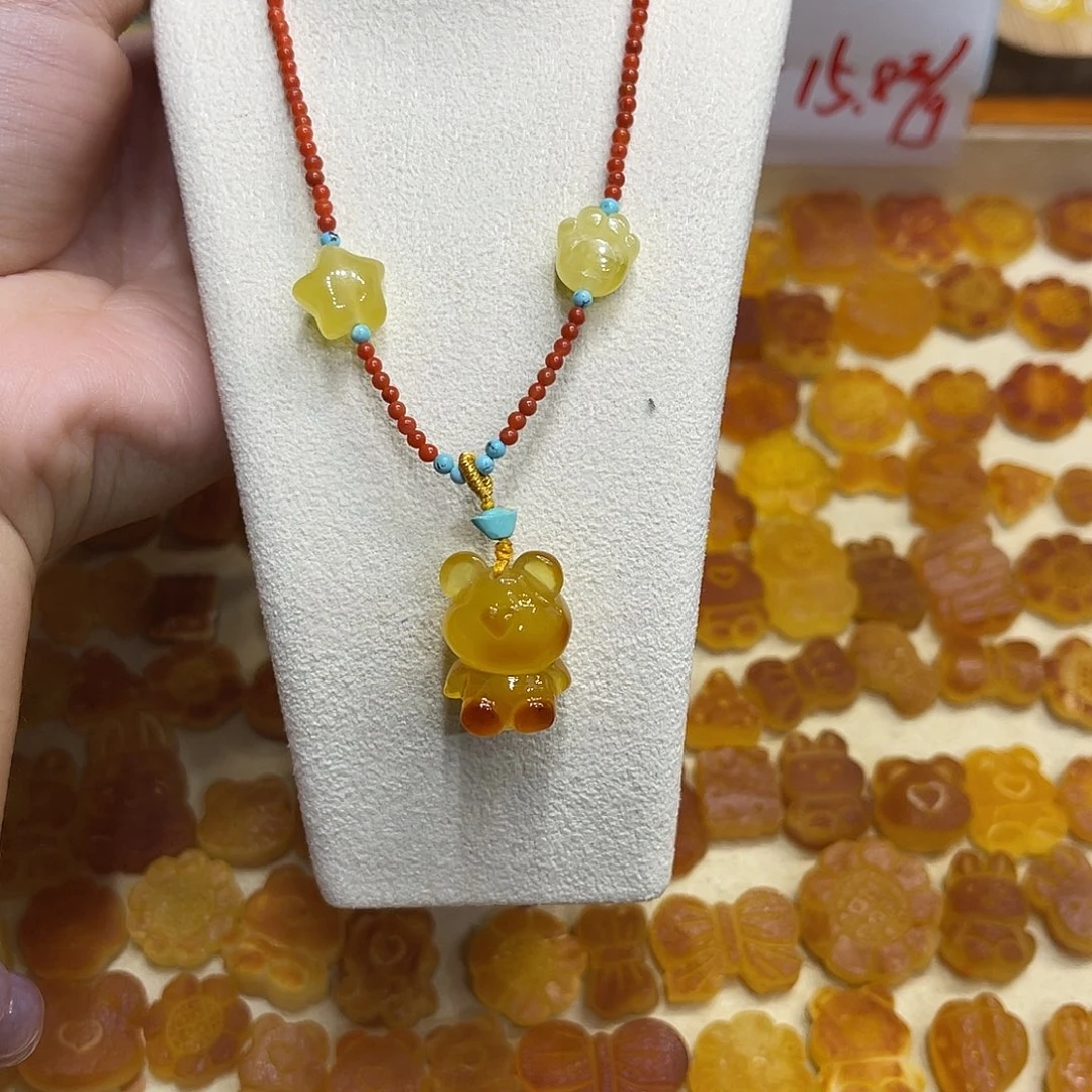 琥珀未镶嵌珠宝奇石