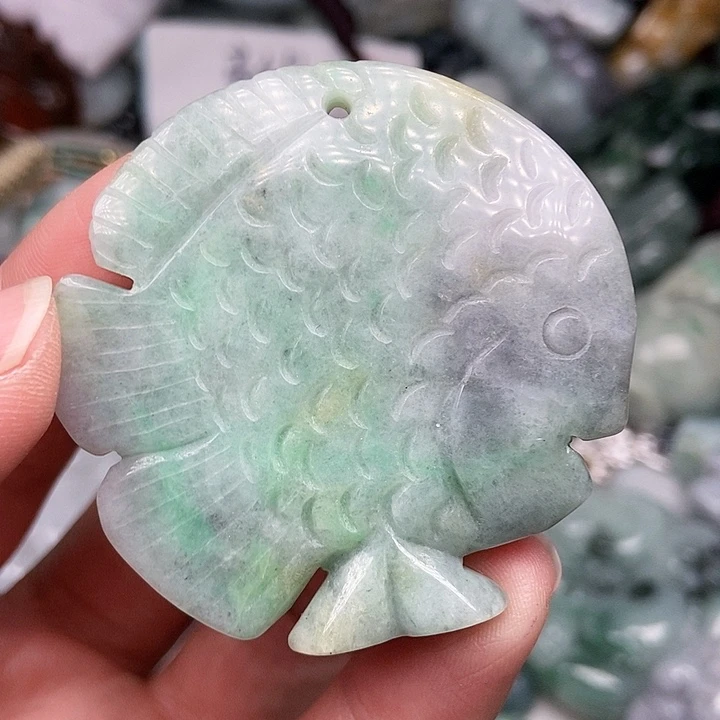 颈饰未镶嵌翡翠翡翠