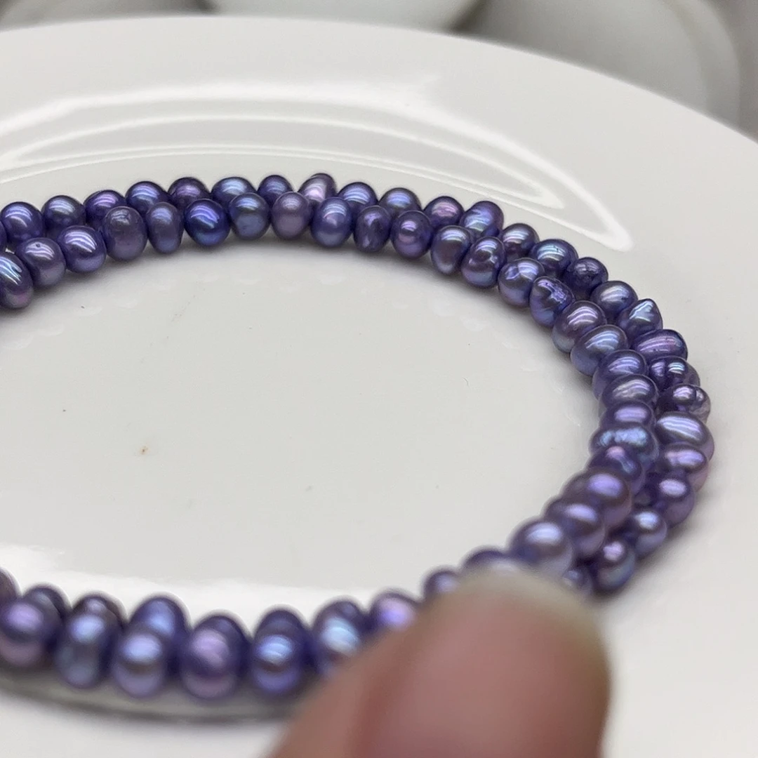 淡水珍珠手镯钛钢